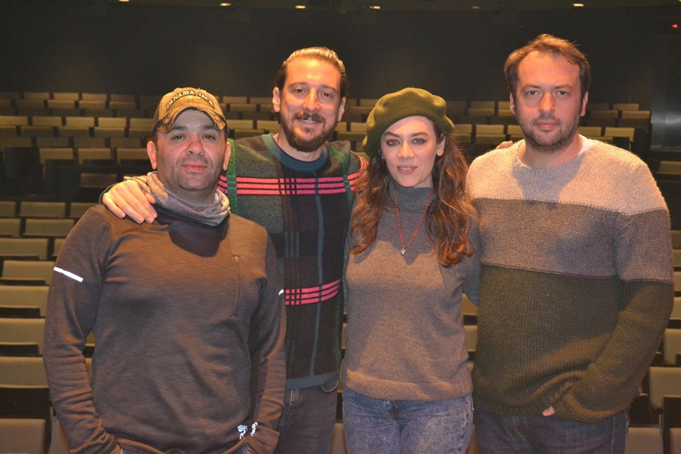 Okan Yalabık, Bulent Şakrak, Engin Hepileri, Demet Evgar, 39 basamak