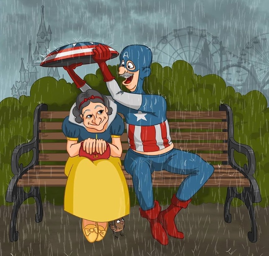 PAMUK PRENSES VE CAPTAIN AMERICA