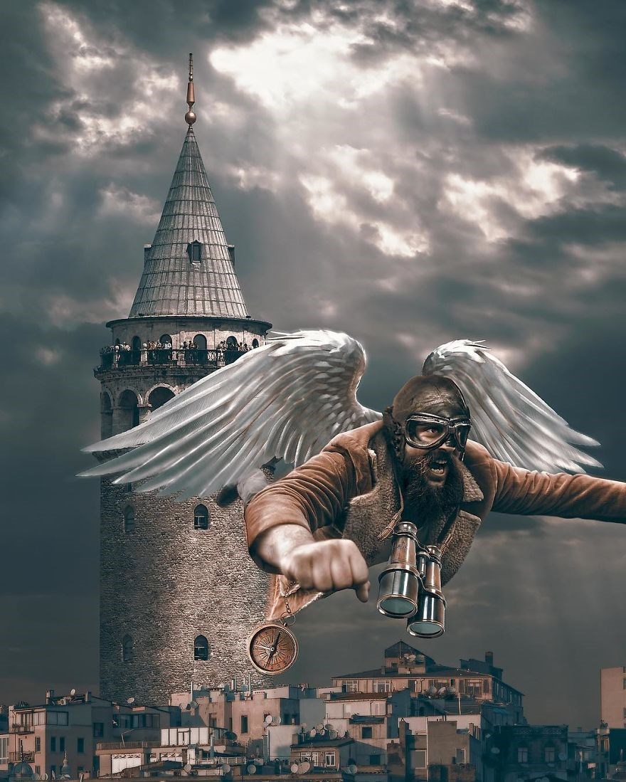 Hüseyin Şahin’in hayal gücünü zorlayan gerçeküstü fotoğrafları 49