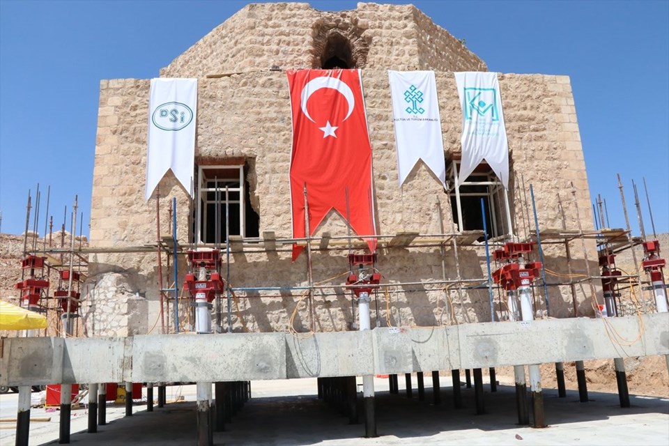 Tarihi Artuklu Hamam, Tarihi Artuklu Hamam taşıma çalışmalar
