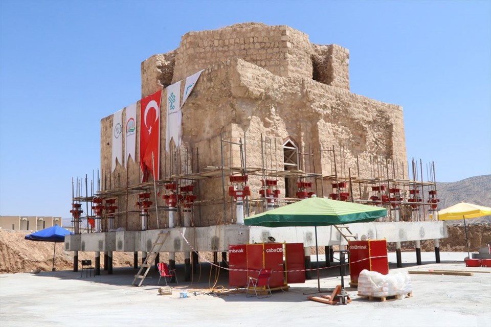 Tarihi Artuklu Hamam, Tarihi Artuklu Hamam taşıma çalışmalar