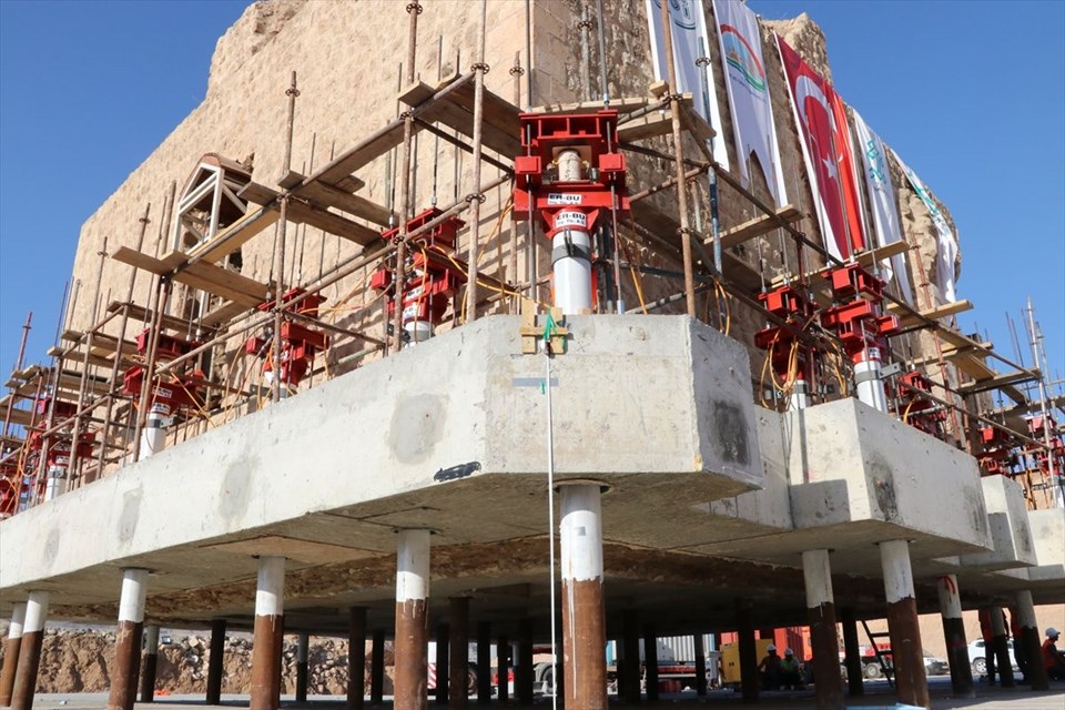 Tarihi Artuklu Hamam, Tarihi Artuklu Hamam taşıma çalışmalar