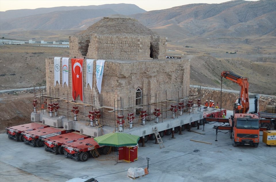 Tarihi Artuklu Hamam, Tarihi Artuklu Hamam taşıma çalışmalar