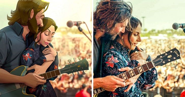 Bradley Cooper ve Lady Gaga (A Star Is Born)