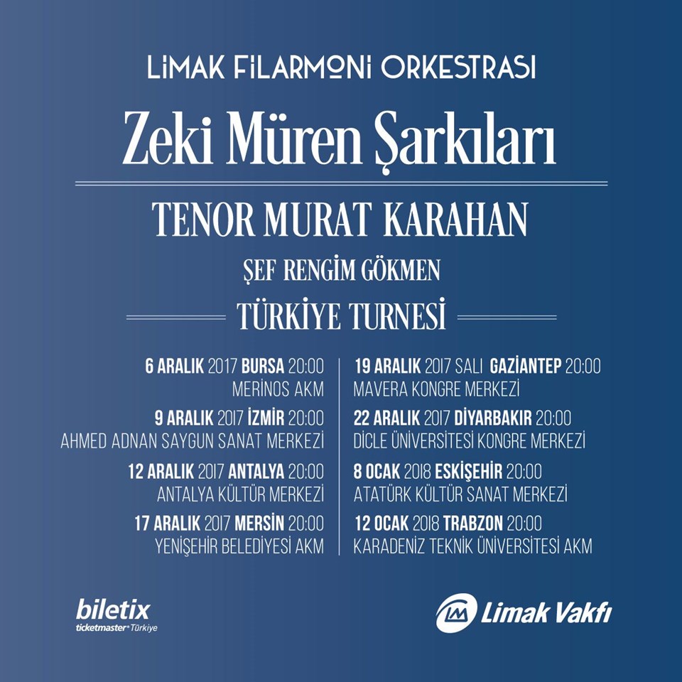 İŞTE KONSER PROGRAMI
