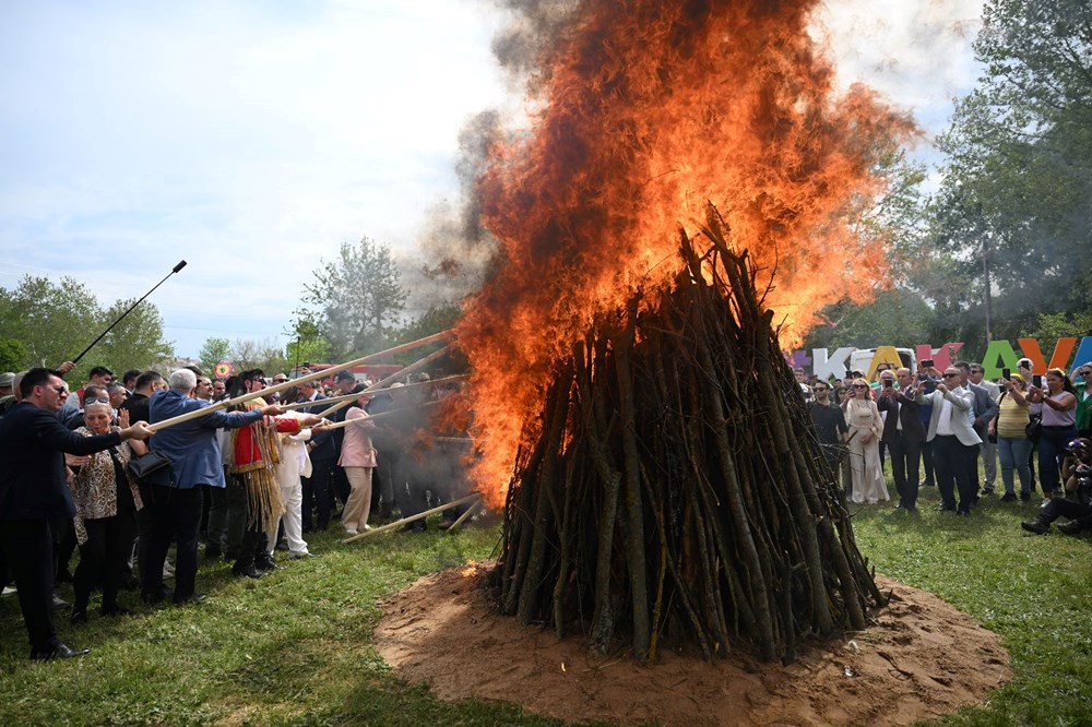 Edirne'de Kakava ateşi yakıldı 74
