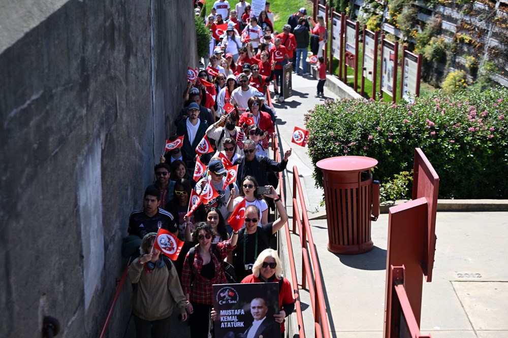 Golden Gate Köprüsü'nde 19 Mayıs coşkusu - 4