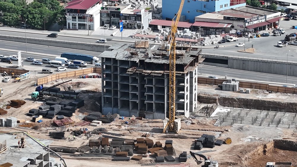 1400 kişiye mezar olan Ebrar Sitesi'nde binalar yükseliyor - 6