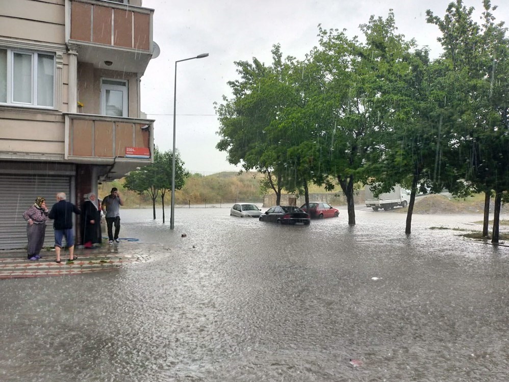 Geçen hafta sağanak nedeniyle İstanbul