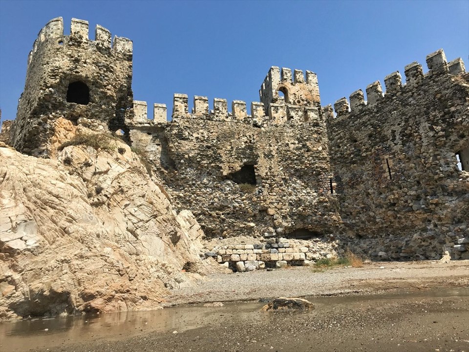 mamure kalesi, mersin gezilecek yerler, türkiye'nin kaleleri, anamur kalesi