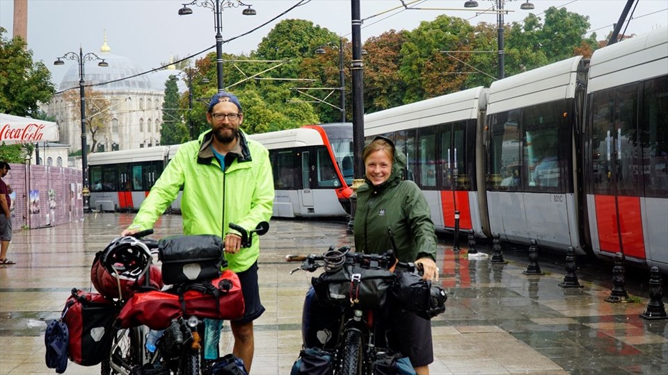bisikletle dünya turu, christian pries, maren hagel, alman bisikletçiler