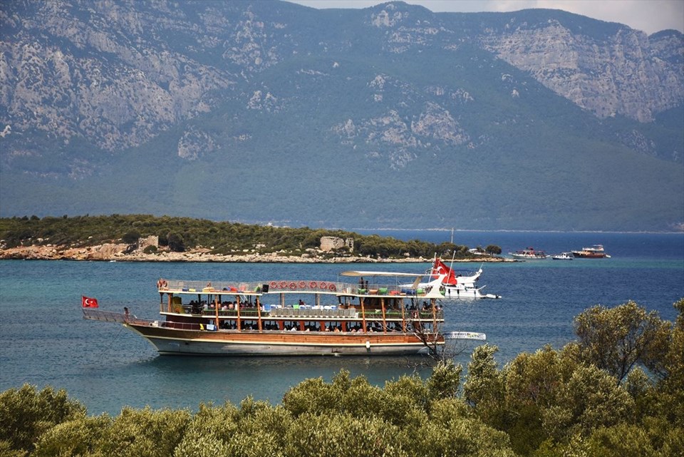 Sedir adası, Kleopatra plajı, Akyaka, Gökova Körfezi, Sedir adasına nasıl gidilir