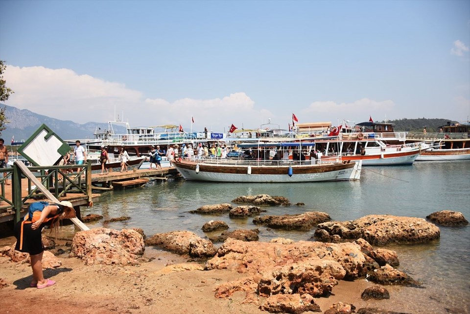 Sedir adası, Kleopatra plajı, Akyaka, Gökova Körfezi, Sedir adasına nasıl gidilir