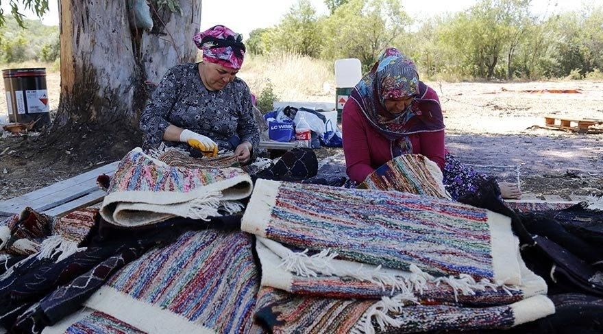 antalya halı tarlaları, halıların pastelleşmesi, döşemealtı