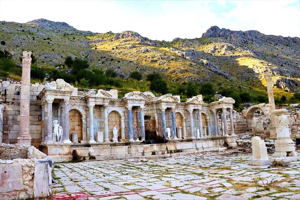 sagalassos, sagalassos antik kenti, burdur gezilecek yerler, burdur gezi rehberi, unesco dÃ¼nya miras geÃ§ici listesi