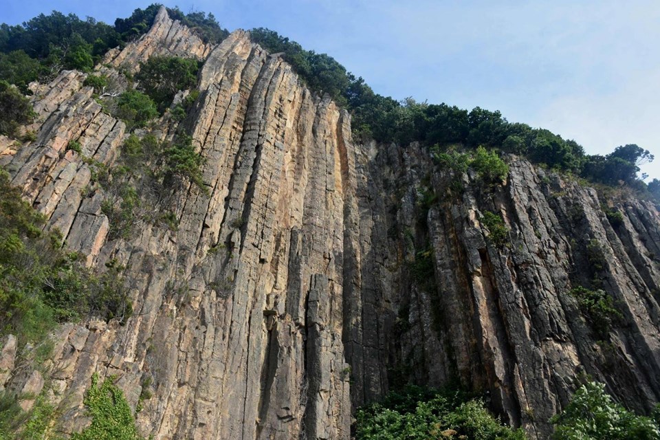 bartın, lav sütunları, güzelcehisar, bartın gezilecek yerler