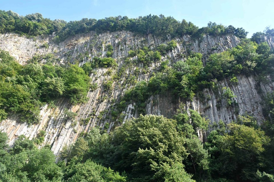 bartın, lav sütunları, güzelcehisar, bartın gezilecek yerler