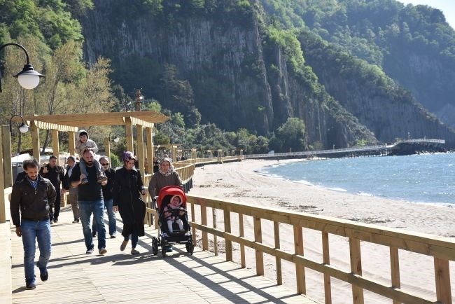 bartın, lav sütunları, güzelcehisar, bartın gezilecek yerler