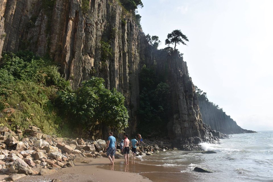 bartın, lav sütunları, güzelcehisar, bartın gezilecek yerler