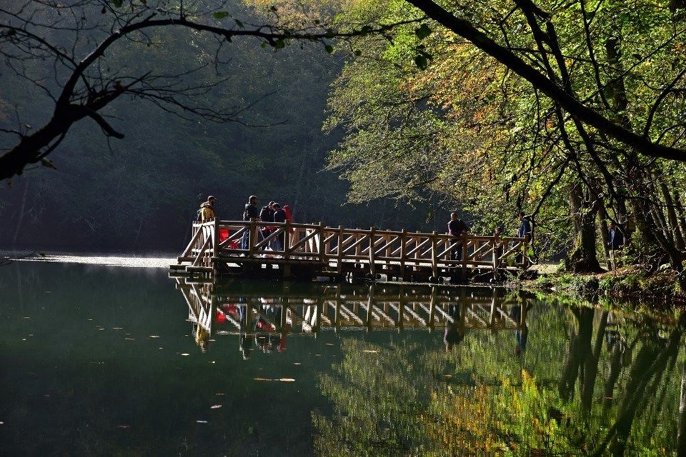 yedigöller milli parkı, sonbahar, Gölcük Tabiat Parkı, doğa, Bolu, bolu gezilecek yerler