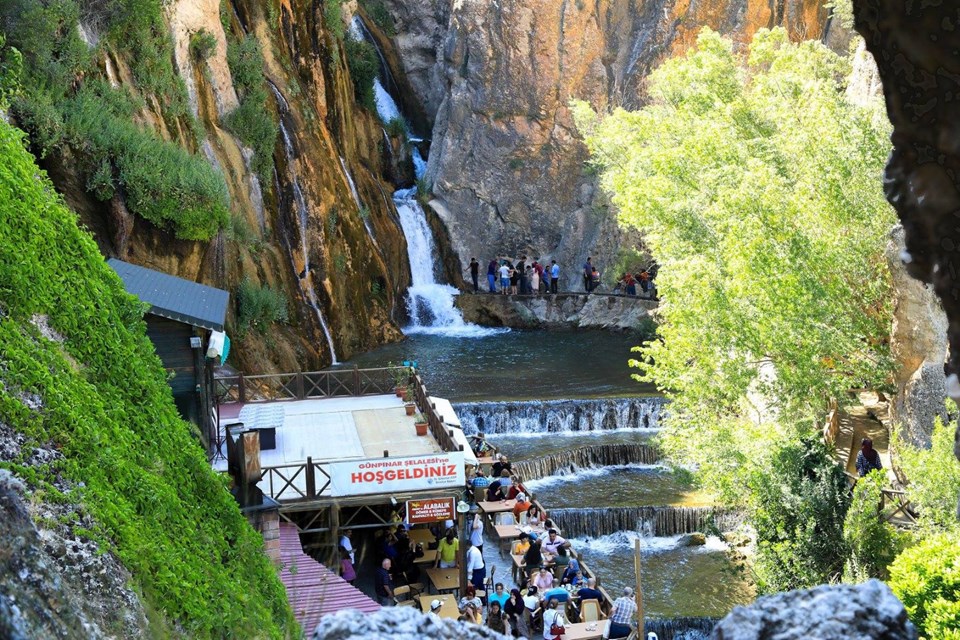 günpınar şelalesi, malatya gezilecek yerler, darende, malatya, seyahat, gezi, türkiye'nin 243. tabiat parkı