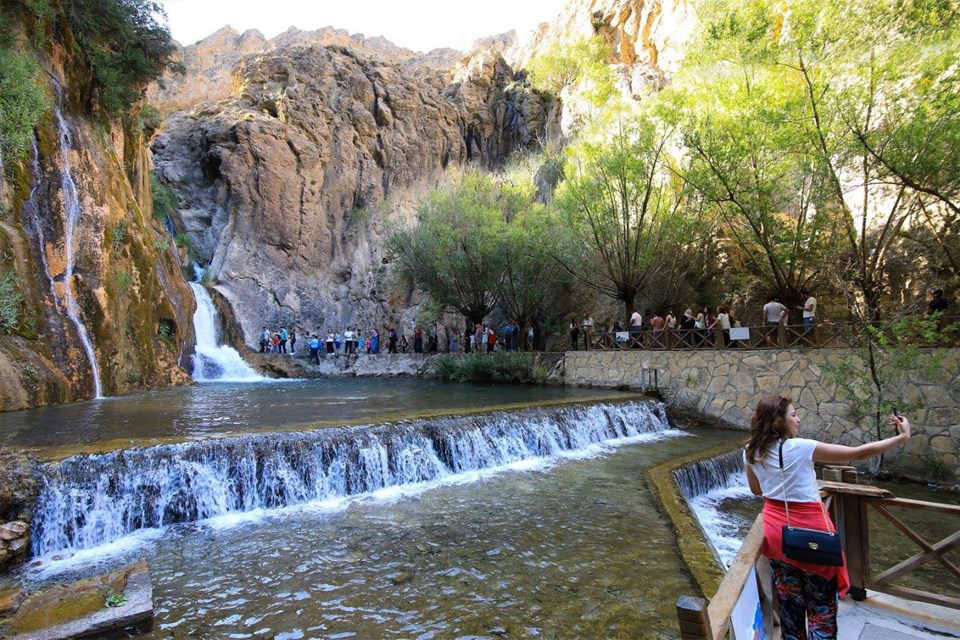 günpınar şelalesi, malatya gezilecek yerler, darende, malatya, seyahat, gezi, türkiye'nin 243. tabiat parkı