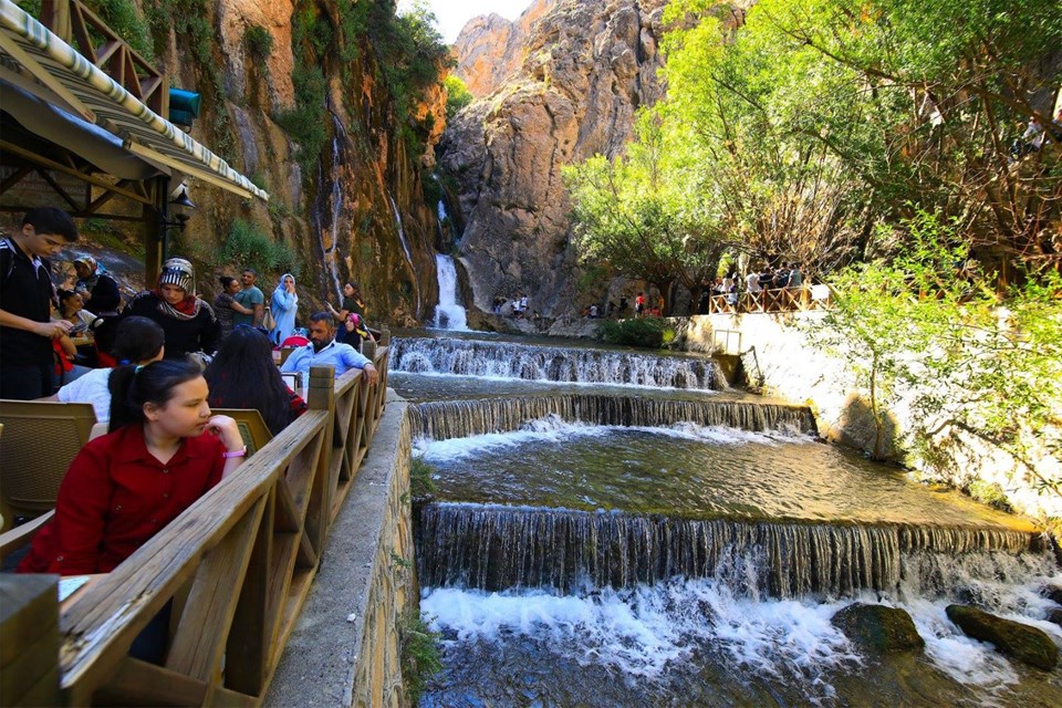 günpınar şelalesi, malatya gezilecek yerler, darende, malatya, seyahat, gezi, türkiye'nin 243. tabiat parkı
