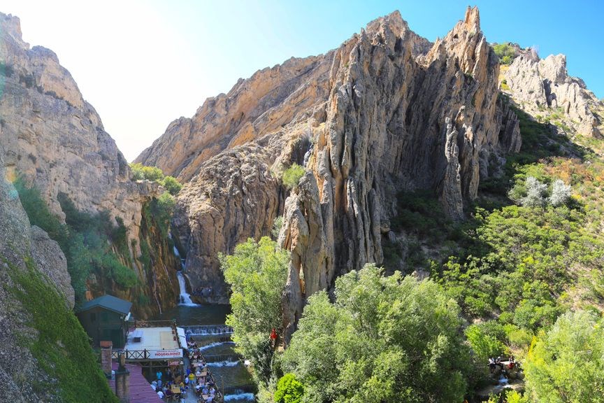 günpınar şelalesi, malatya gezilecek yerler, darende, malatya, seyahat, gezi, türkiye'nin 243. tabiat parkı