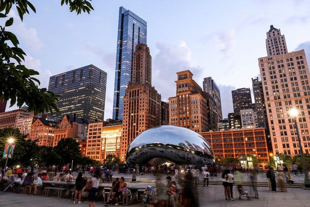 chicago, bulut kapısı, cloud gate, chicago gezilecek yerler
