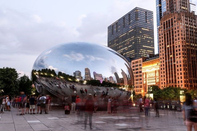 chicago, bulut kapısı, cloud gate, chicago gezilecek yerler