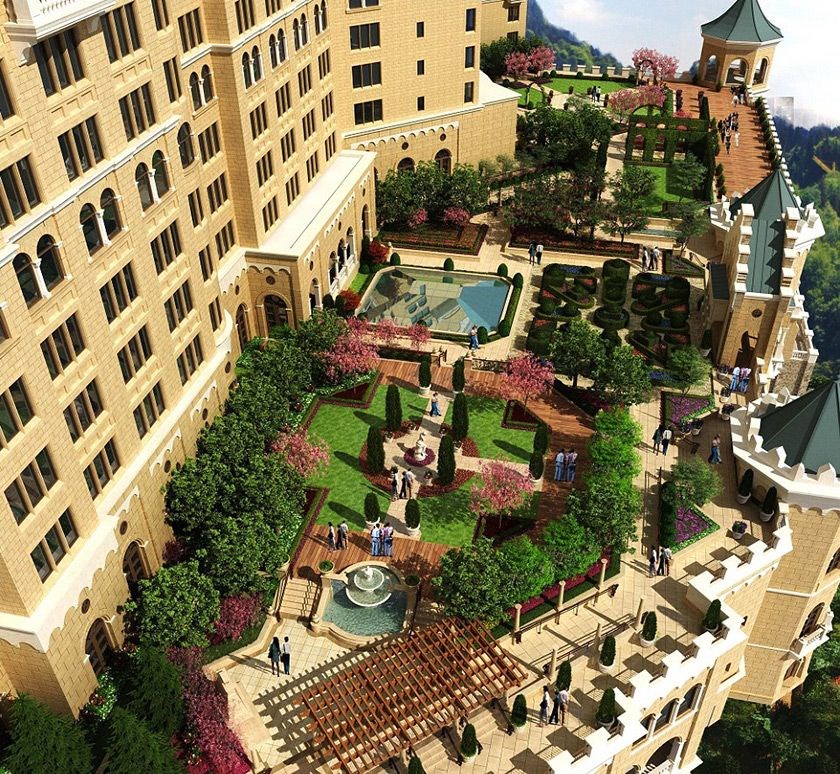 The Castle Hotel, Xinghai Körfezi, Çin, Çin lüks oteller, Çin seyahat, Çin tatil, Dalian’da, dünyanın en lüks otelleri, HBA Interior Design, Kuzey Çin’in İncisi, Liaoning, Lotus Dağı, Lüks seyahat, Lüks Tatil, Luxury hotels, Luxury travel, Tatil