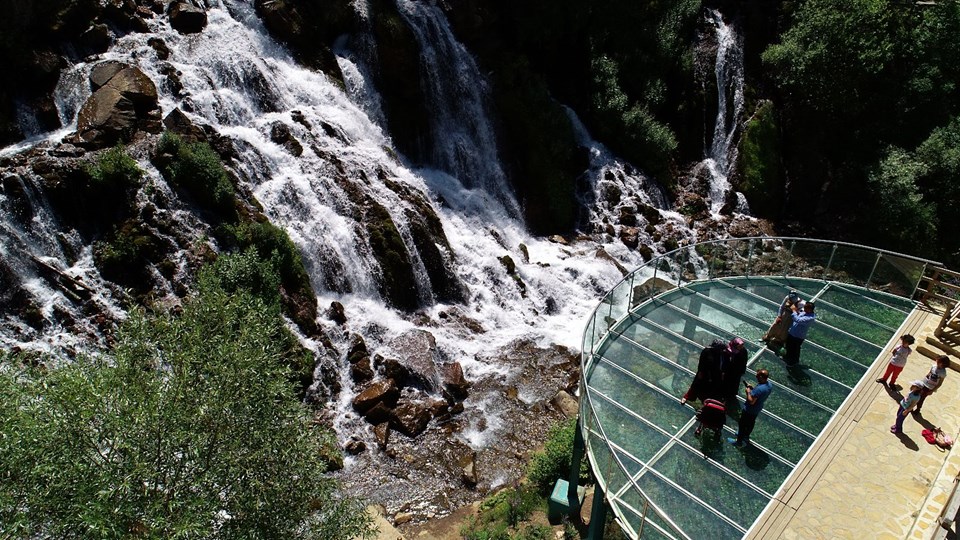 tomara şelalesi, gümüşhane gezilecek yerler, kırk gözeler, gümüşhane yapılacak şeyler