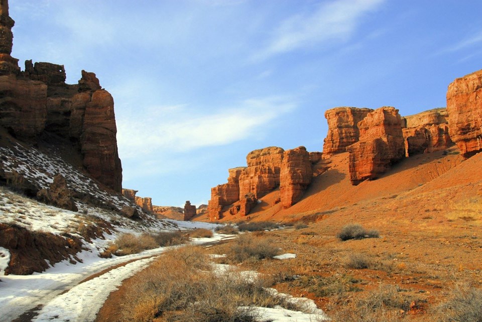 dünyanın en büyük kanyonları, çarın kanyonu, kazakistan, almatı gezilecek yerler