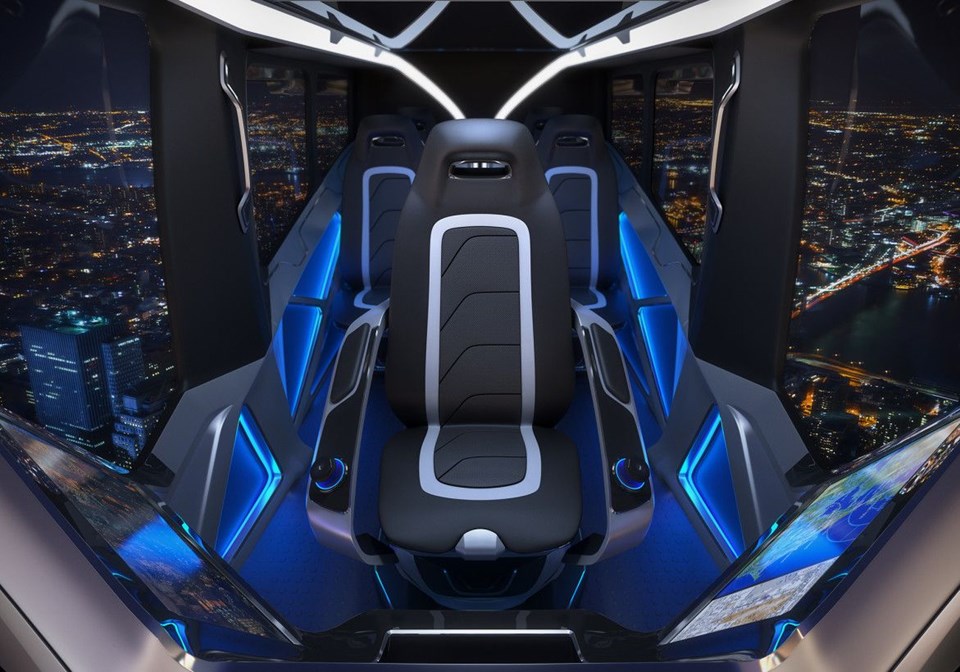bell nexus, uber, uçan taksi, jetgiller, ces 2019, bell