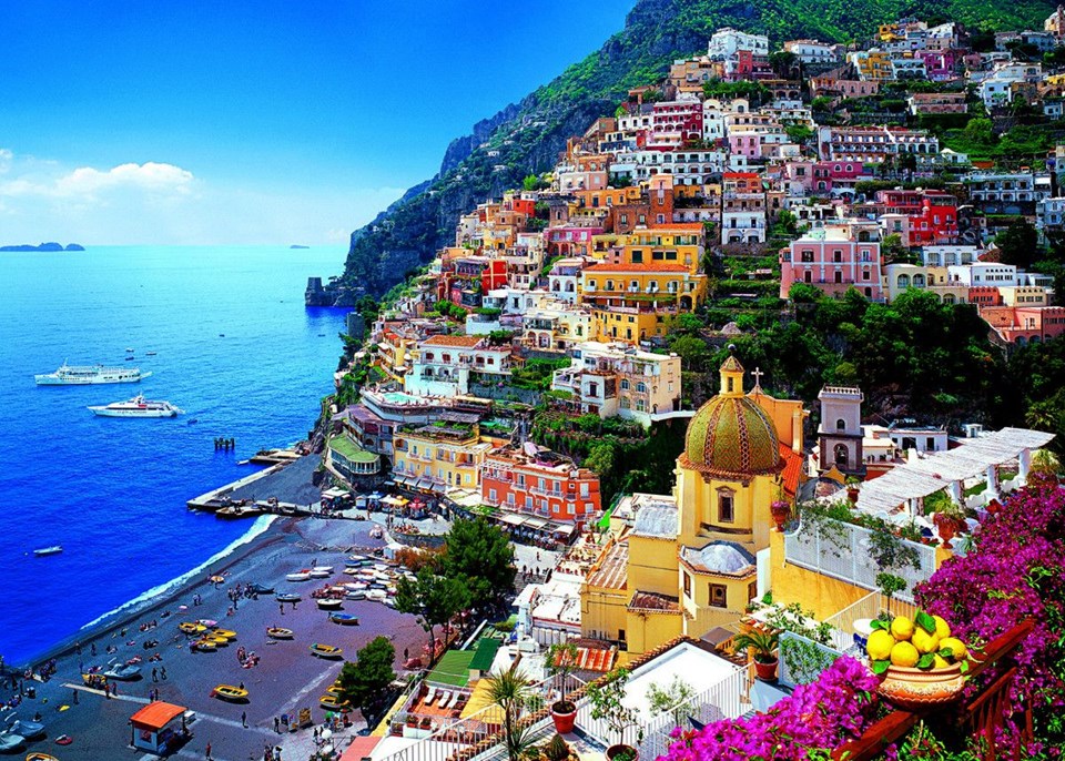 1- POSITANO PLAJI / İTALYA