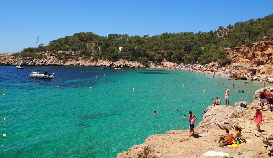 10- CALA SALADA PLAJI / İBİZA - İSPANYA
