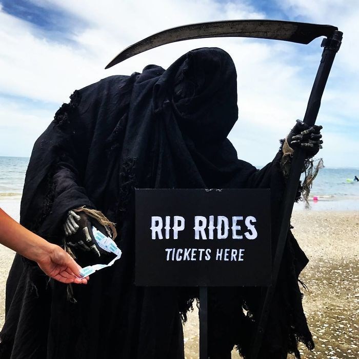 ölüm meleği azrail, the swim reaper, instagram fenomenleri