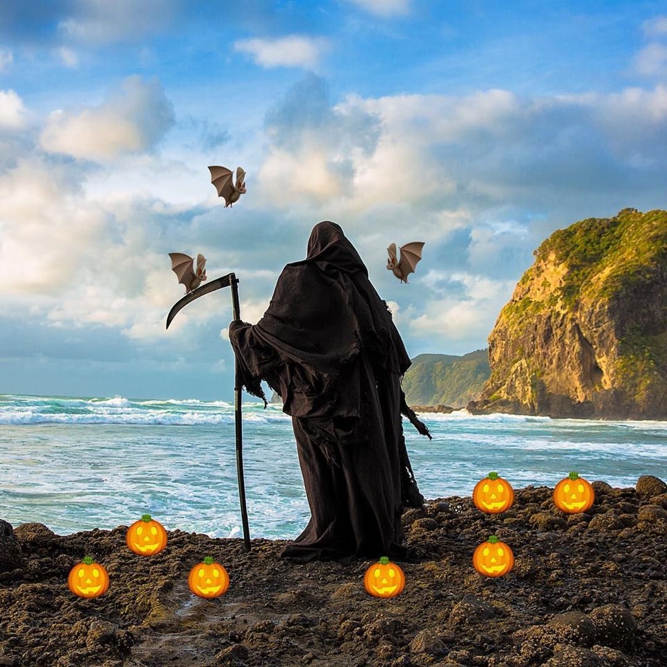 ölüm meleği azrail, the swim reaper, instagram fenomenleri