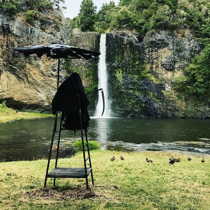 ölüm meleği azrail, the swim reaper, instagram fenomenleri