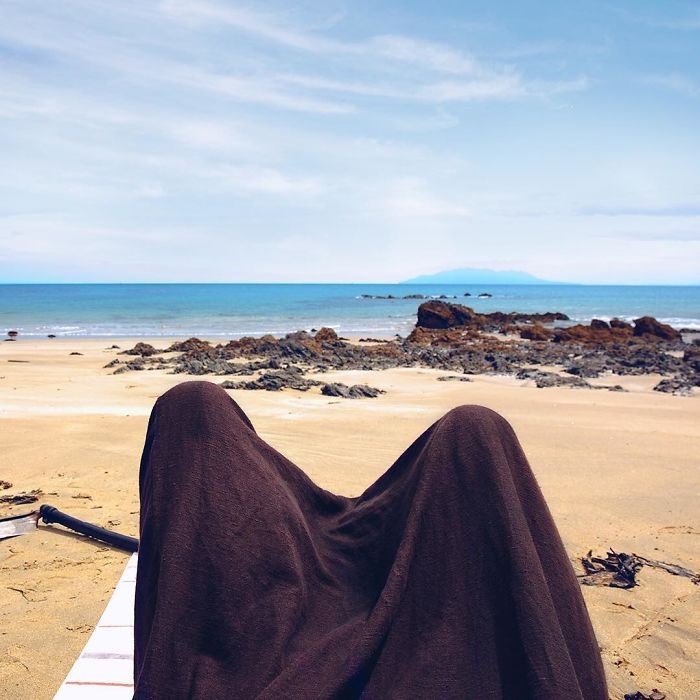 ölüm meleği azrail, the swim reaper, instagram fenomenleri