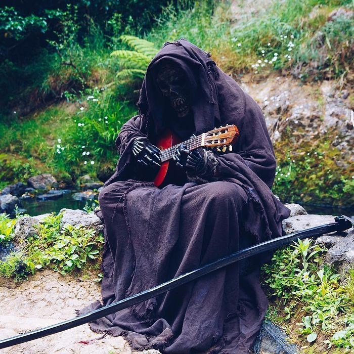 ölüm meleği azrail, the swim reaper, instagram fenomenleri