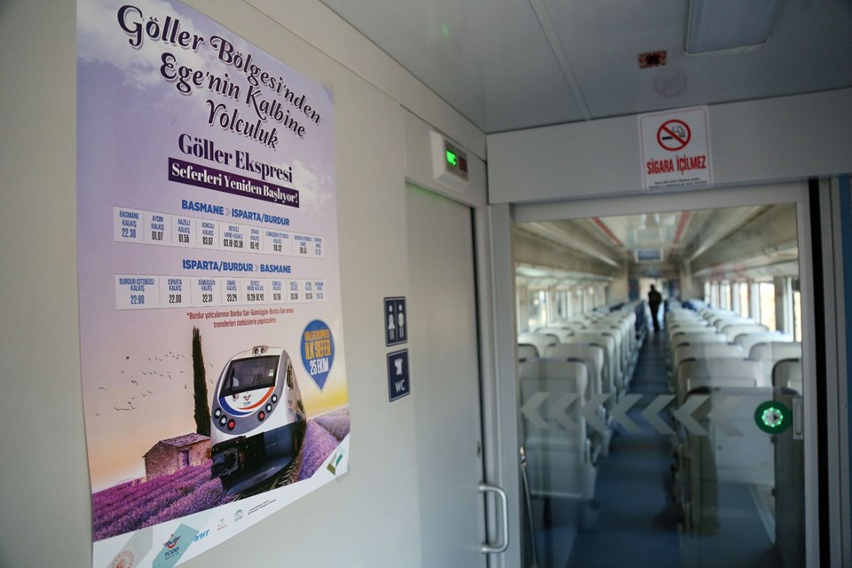 Isparta Ile Izmir Arasi Isleyen Goller Ekspresi Yeniden Raylarda Borsa Uzmanlari Dernegi