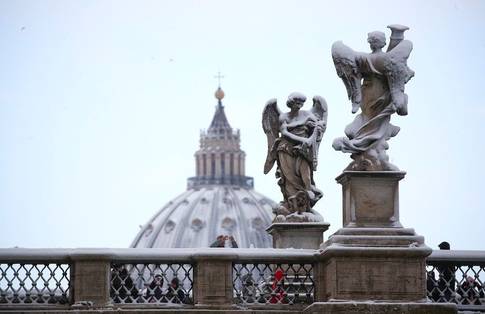 roma, italya, italya roma kar, roma hava durumu