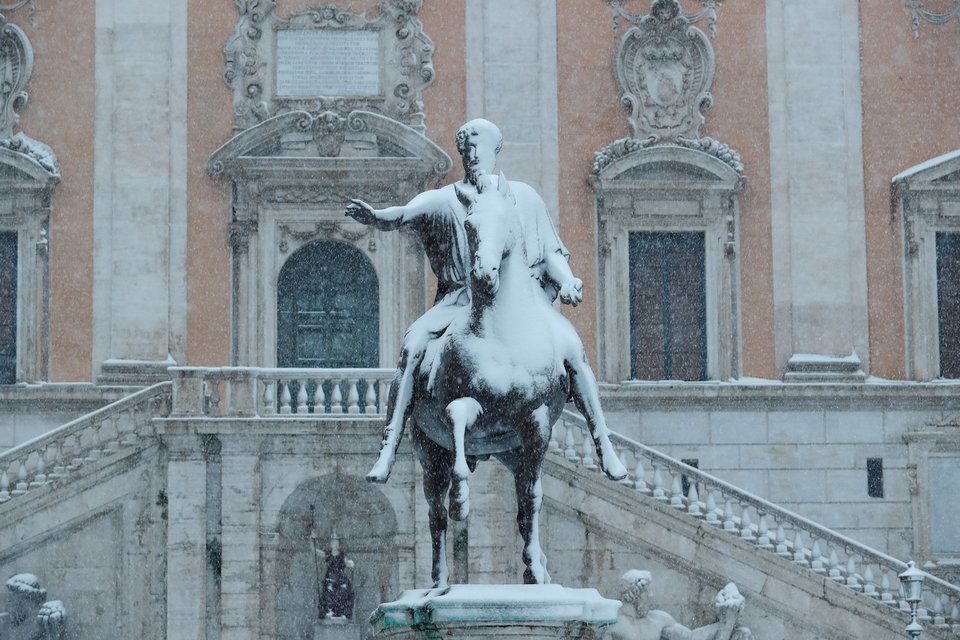 roma, italya, italya roma kar, roma hava durumu