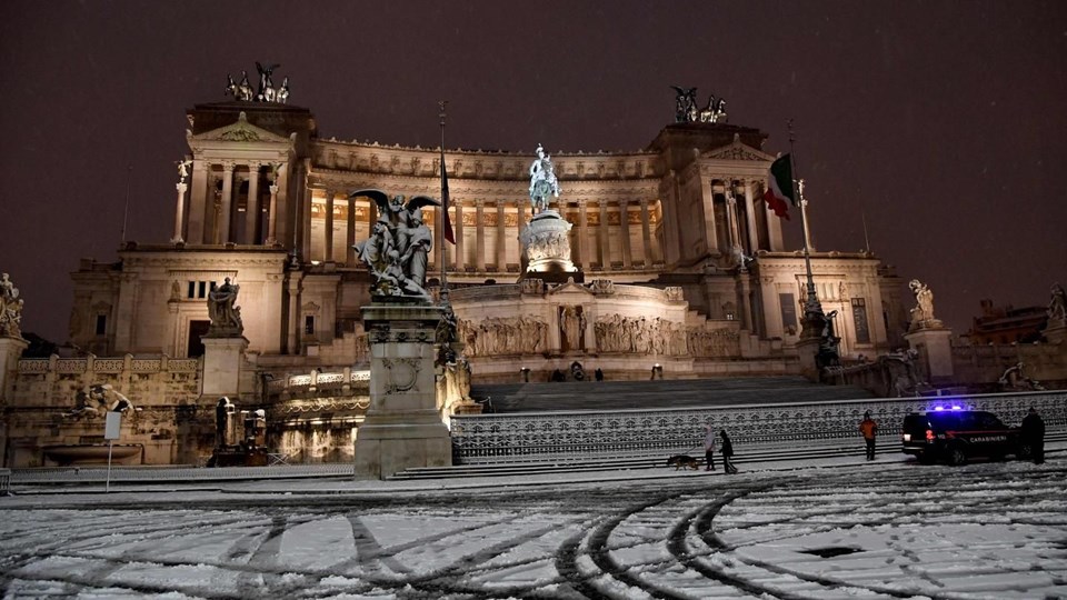 roma, italya, italya roma kar, roma hava durumu
