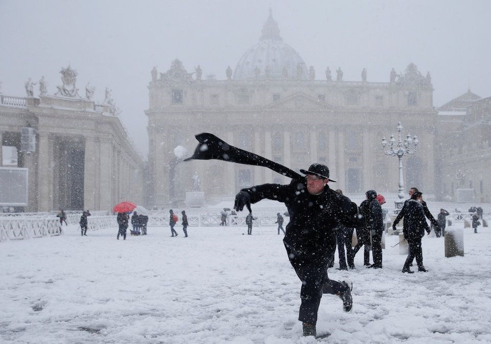 roma, italya, italya roma kar, roma hava durumu