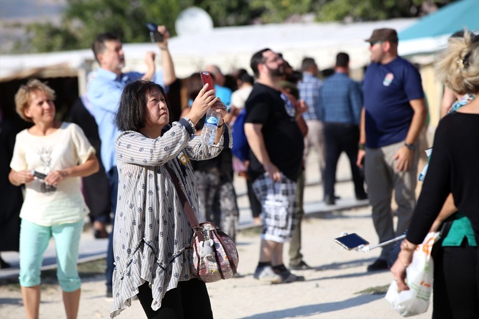 kapadokya, altın yıl, rus turist, japon turist, türkiye turizm yılı, nevşehir