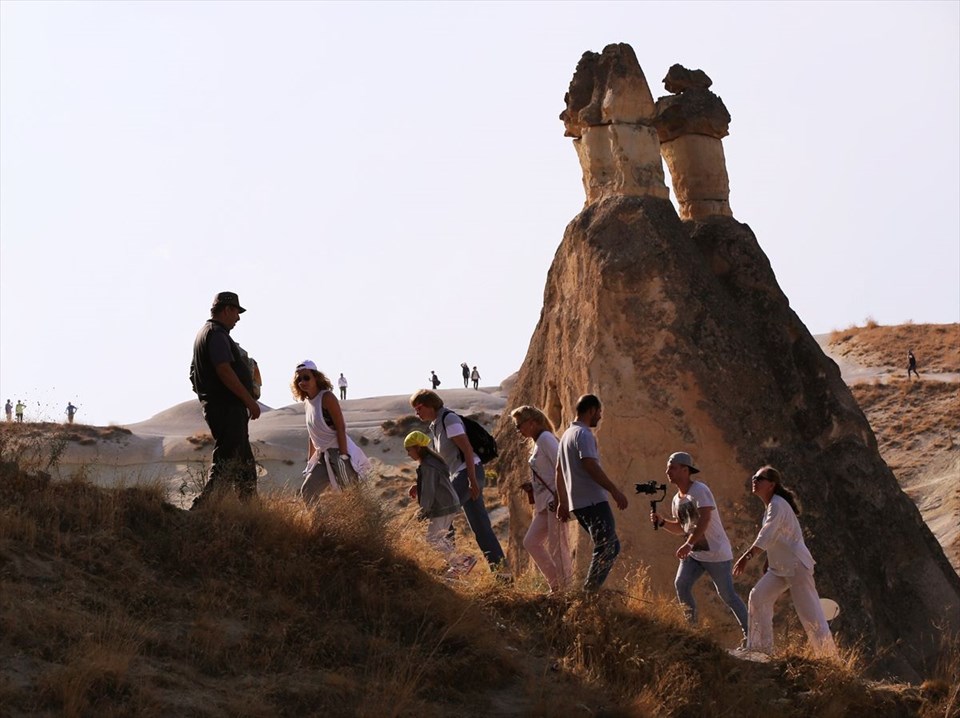 kapadokya, altın yıl, rus turist, japon turist, türkiye turizm yılı, nevşehir