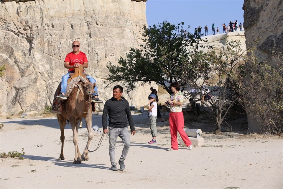 kapadokya, altın yıl, rus turist, japon turist, türkiye turizm yılı, nevşehir