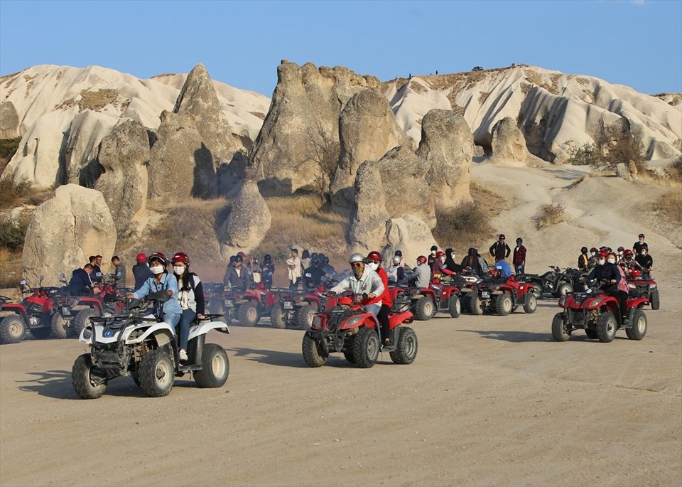 kapadokya, altın yıl, rus turist, japon turist, türkiye turizm yılı, nevşehir